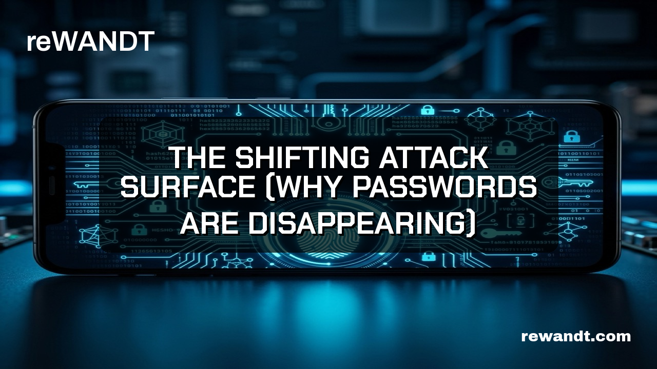 Quick Take: The Shifting Attack Surface (Why Passwords Are Disappearing)